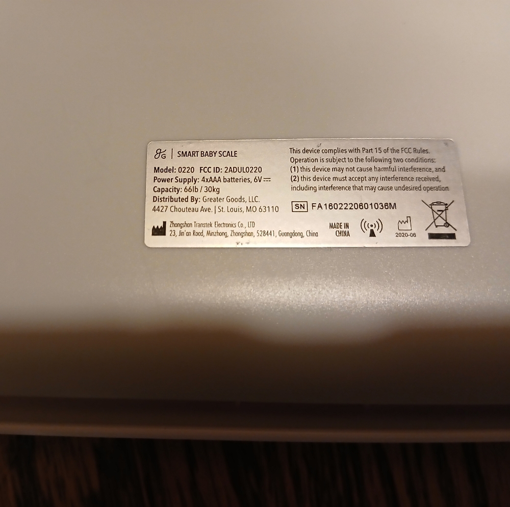Smart Baby Scale with Digital Display - Picture 6 of 8